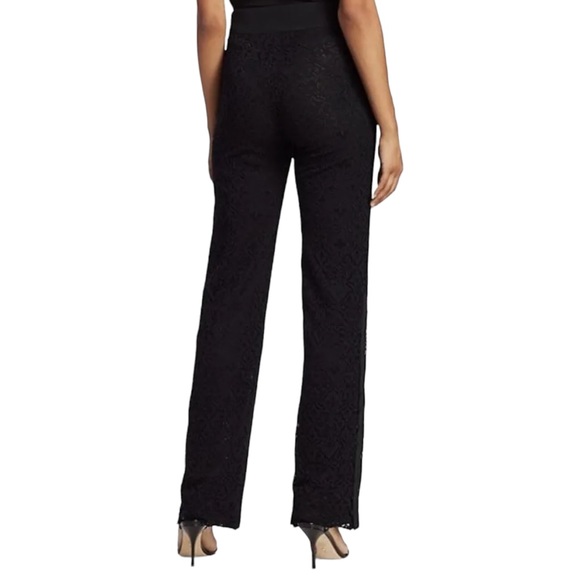 Jonathan Simkhai Suit Pants 4/S Women’s Lace High-Rise Straight Pants Black NWT - Picture 11 of 13